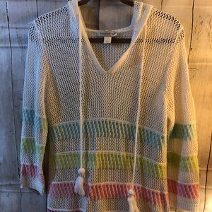 Loose Knit Hooded Sweater